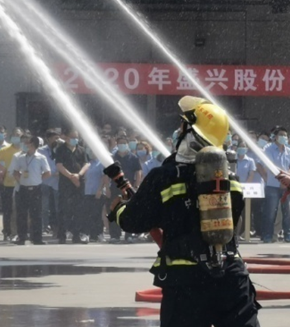 安全演练  实操实练--记乐鱼官方2020年“全国安全生产活动月“安全演练活动